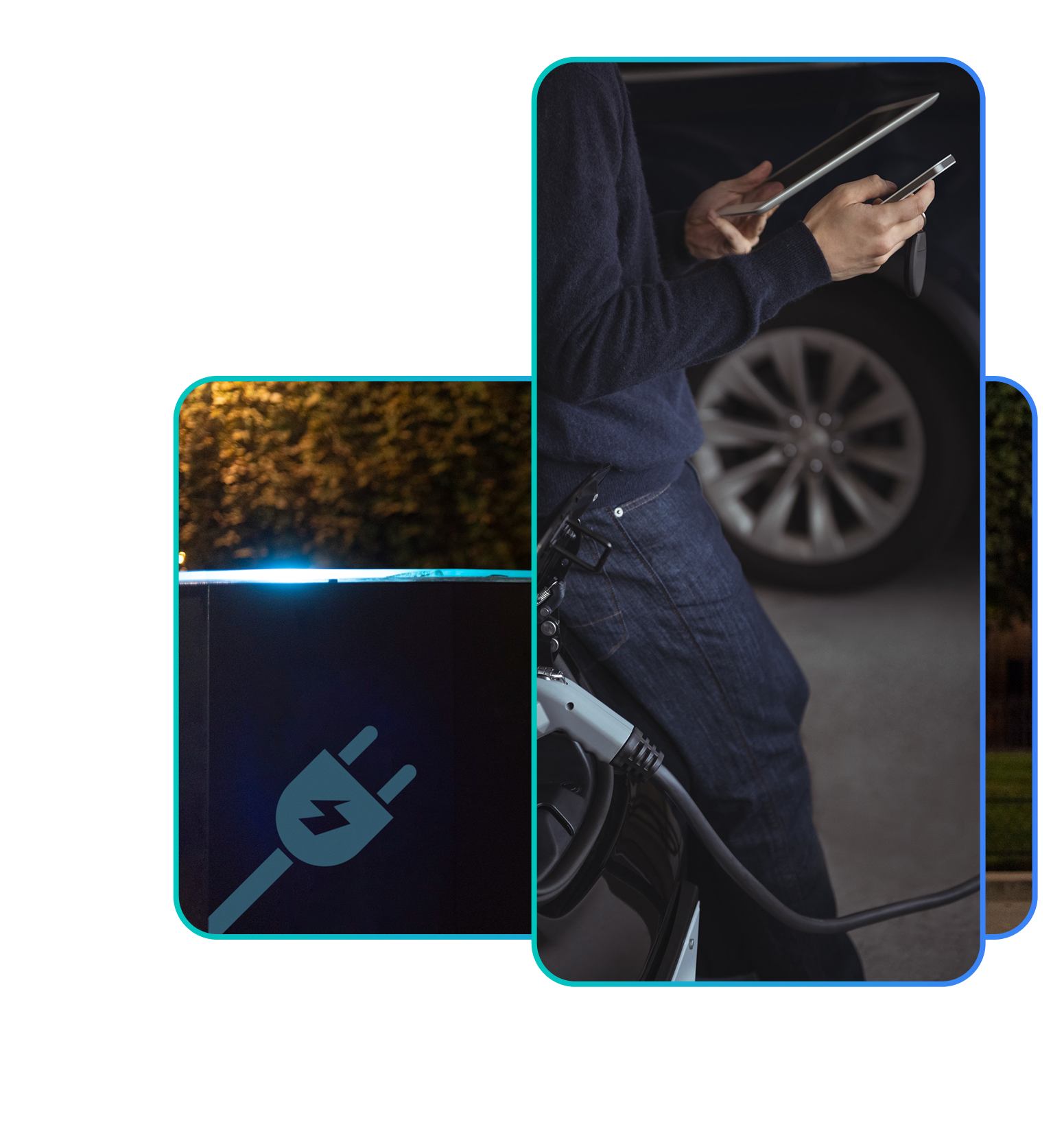 1EV app screen showing remote charging session controls